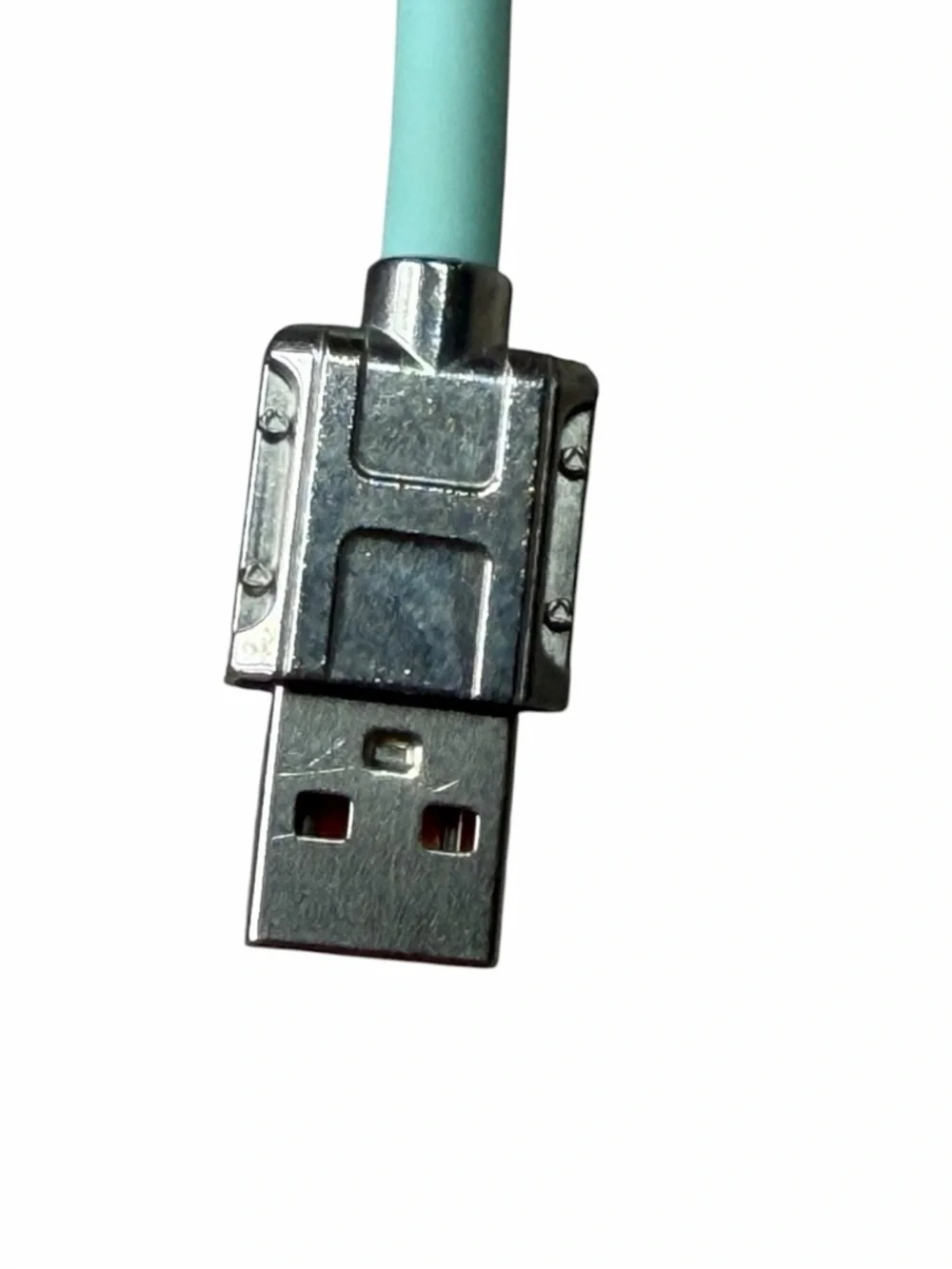 Mech Series Mint Green 6A 120W 3-in-1 Silicone Fast Charging Cable